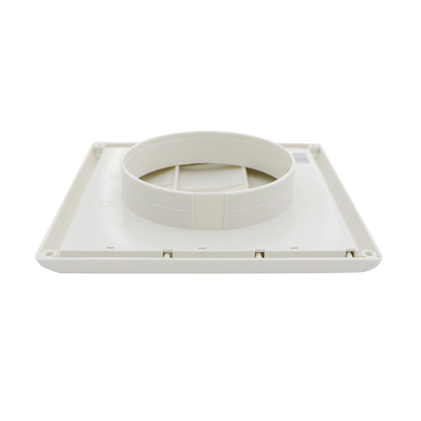 Commercial Exhaust Hood - PPエアベントカバー スクエア型換気口 簡単設置ルーバーフード 室内商業用排気口用