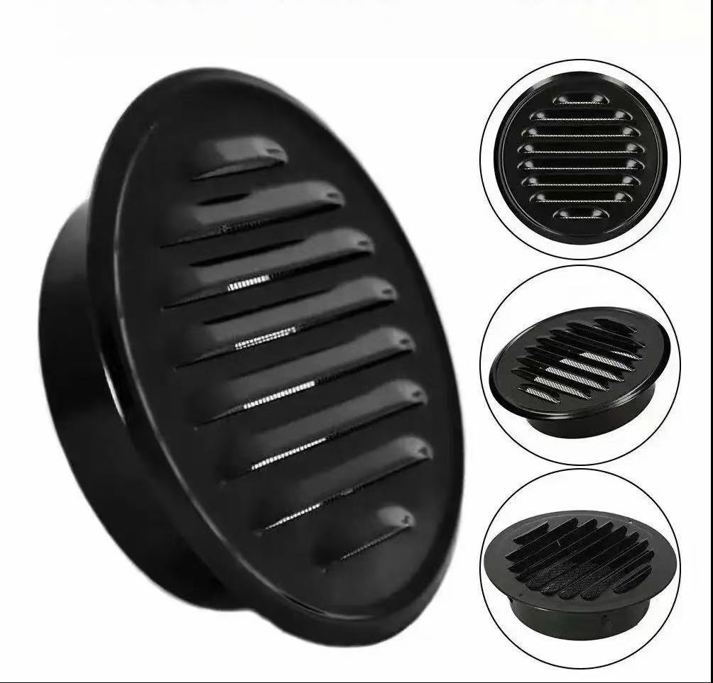 Commercial Kitchen Range Hood - 1 個のステンレス鋼フードフラットヘッド外壁換気排気口キッチンの煙と空気換気用
