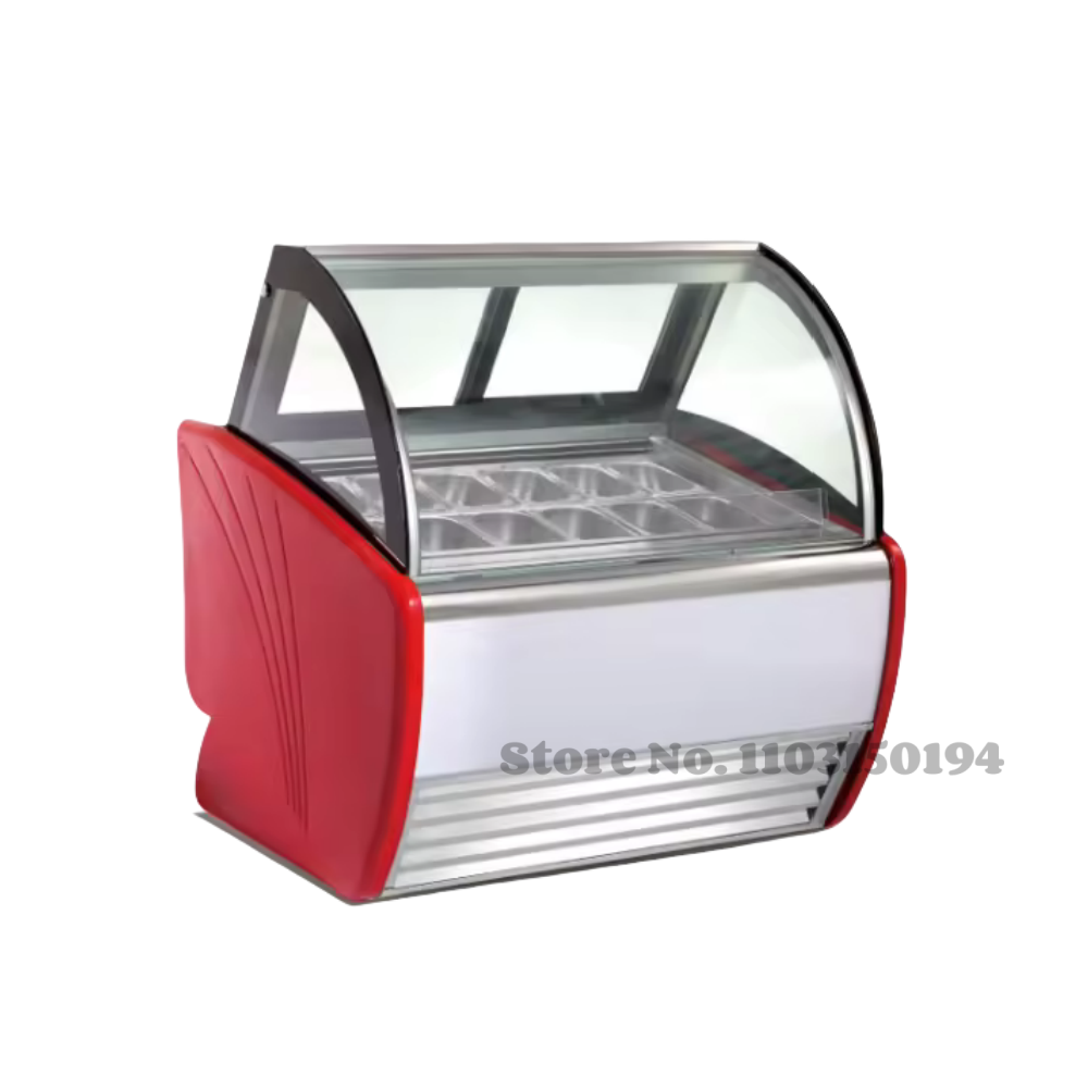 10、12、16、18トレー業務用冷凍ジェラートショーケース - Commercial Chest Freezer のレビューと価格