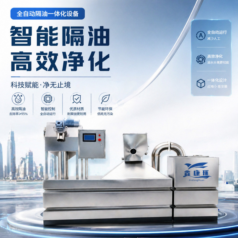 全自動グリースインターセプター業務用厨房油分離ユニット高効率 - Commercial Kitchen Grease Interceptor のレビューと価格