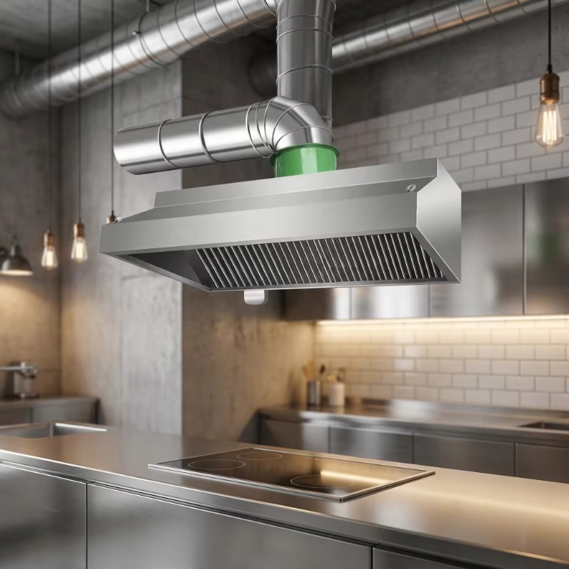 業務用カスタマイズ可能なキッチン壁掛けステンレス鋼製コンビネ - Commercial Exhaust Hood のレビューと価格