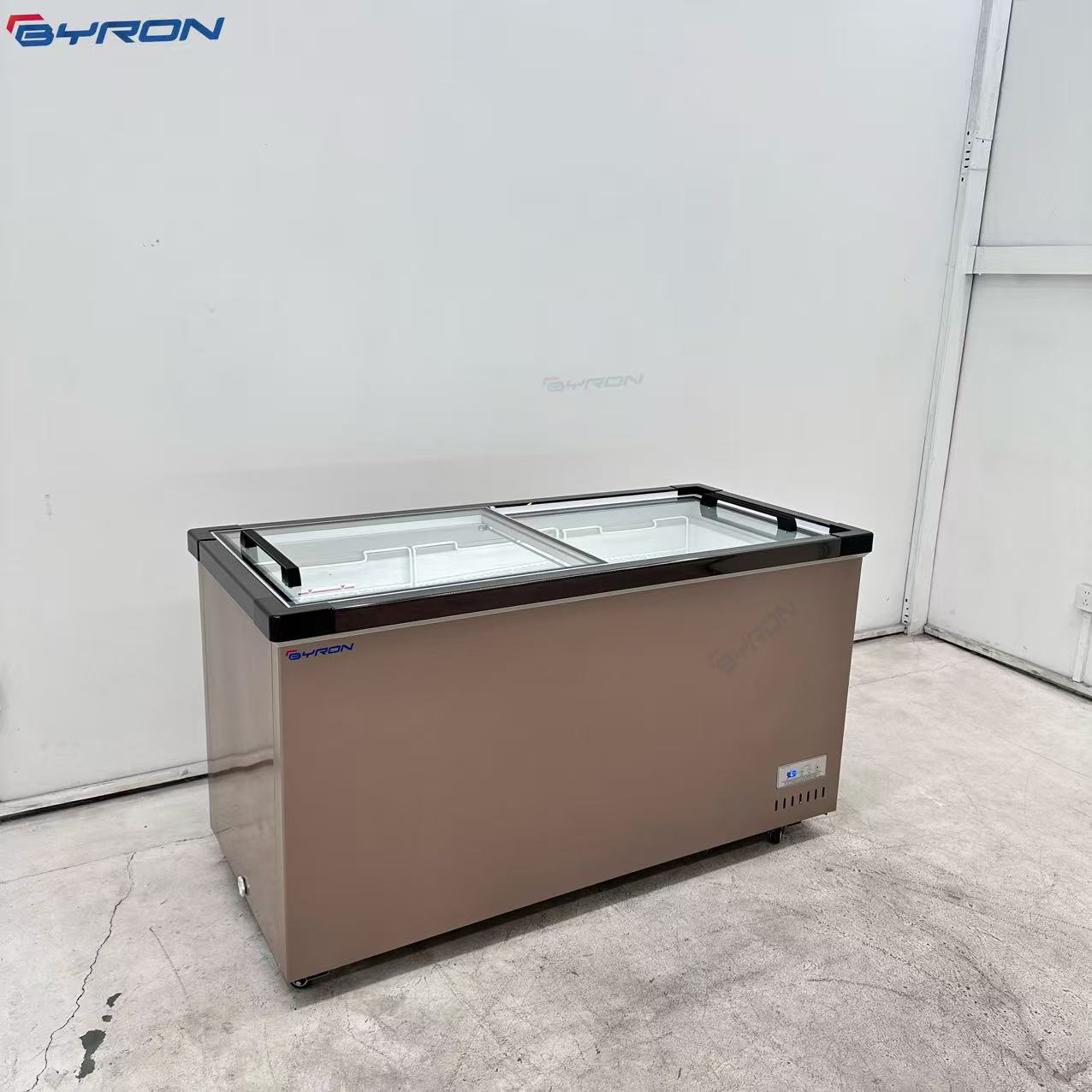 業務用大型冷凍庫、400～1500Lステンレス製スライドガラ - Commercial Chest Freezer のレビューと価格