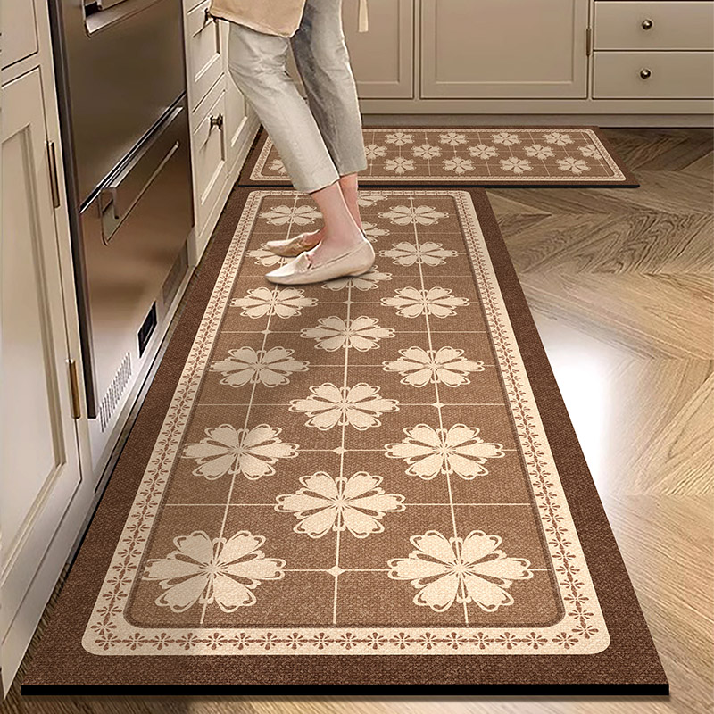 キッチン用ラグ PVC防水ビニールカーペット ホームデコレー - Commercial Kitchen Vinyl Flooring のレビューと価格