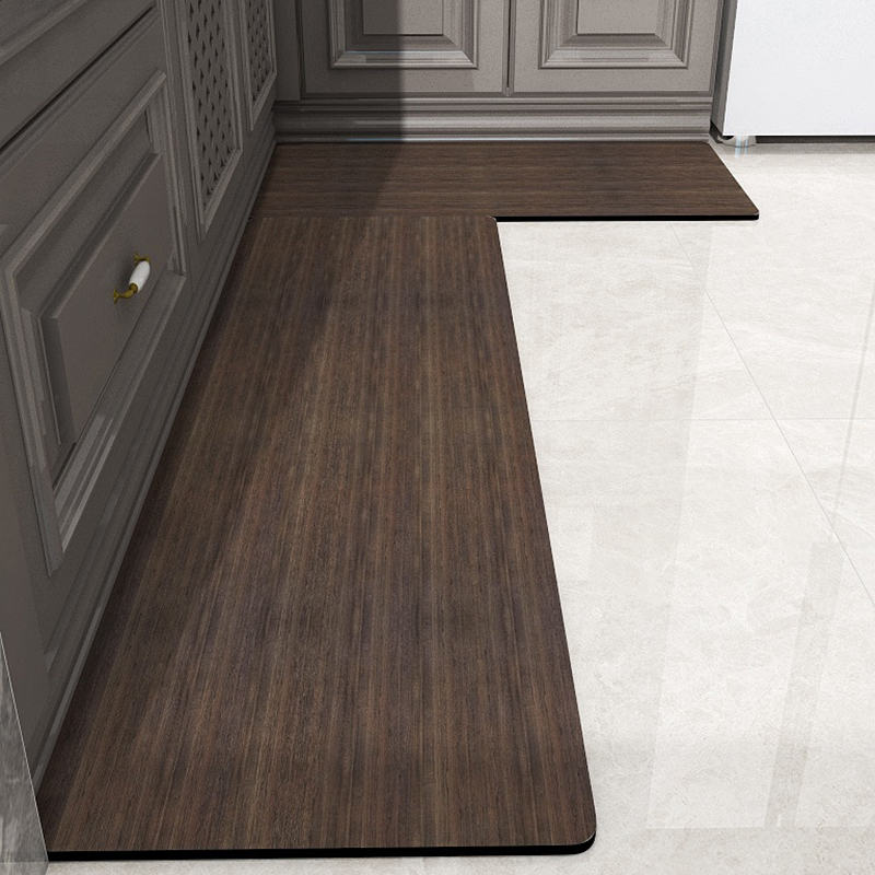 キッチンフロアマット PVC 防水 滑り止め レザーカーペッ - Commercial Kitchen Vinyl Flooring のレビューと価格