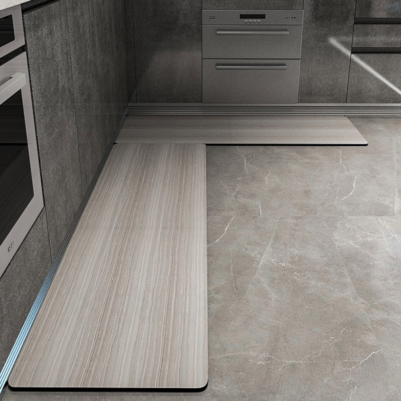 キッチンフロアマット PVC 防水 滑り止め レザーカーペッ - Commercial Kitchen Vinyl Flooring のレビューと価格