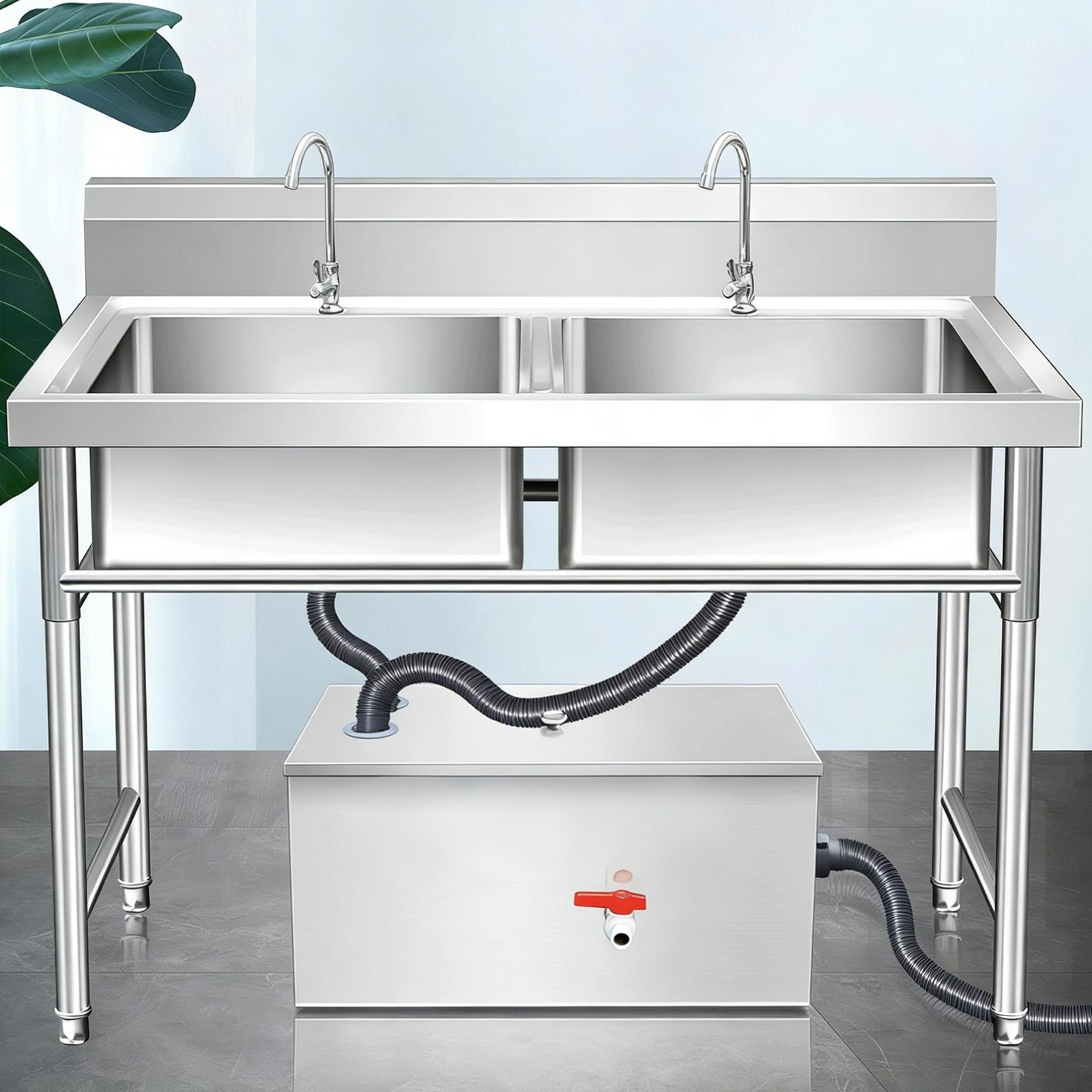 耐摩耗性ステンレス製シンク下油水分離器 家庭用キッチン廃棄物 - Commercial Kitchen Grease Interceptor のレビューと価格