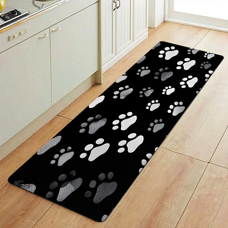 動物の足跡カーペットマットラグキッチンフロアランナーホームデ - Commercial Kitchen Designer のレビューと価格